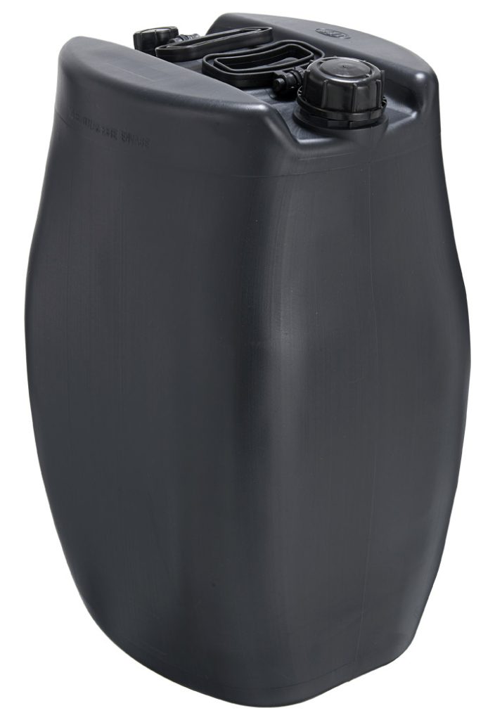 Bombona Reciclada 50 litros Preta - PEAD