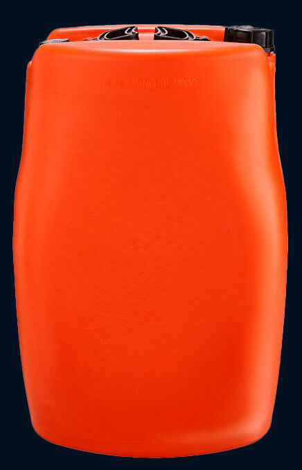 Bombona - Tambor Plástico 50 litros com alças - Golpack Embalagens